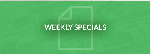 weekly specials